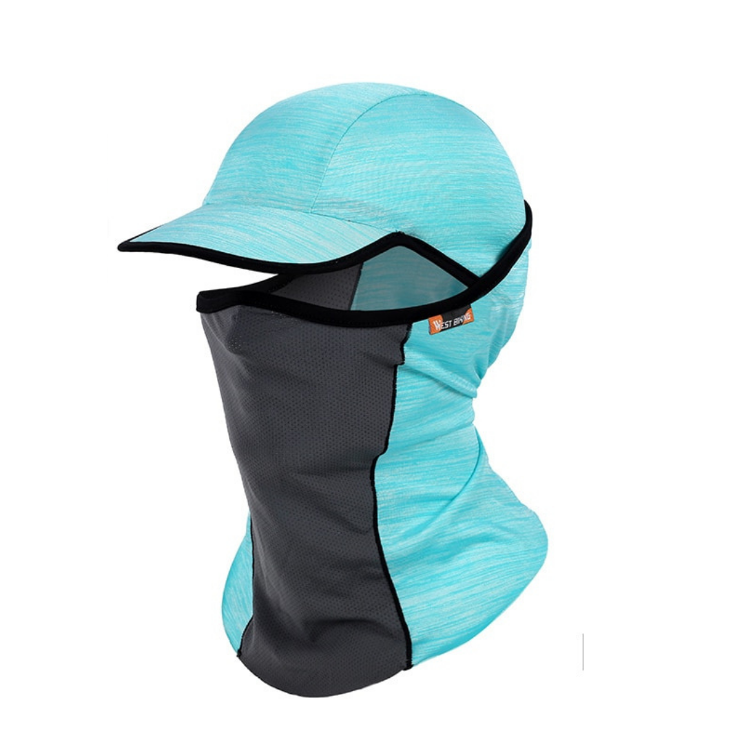 Kit Máscara Balaclava + Boné de Ciclismo Summer Proteção