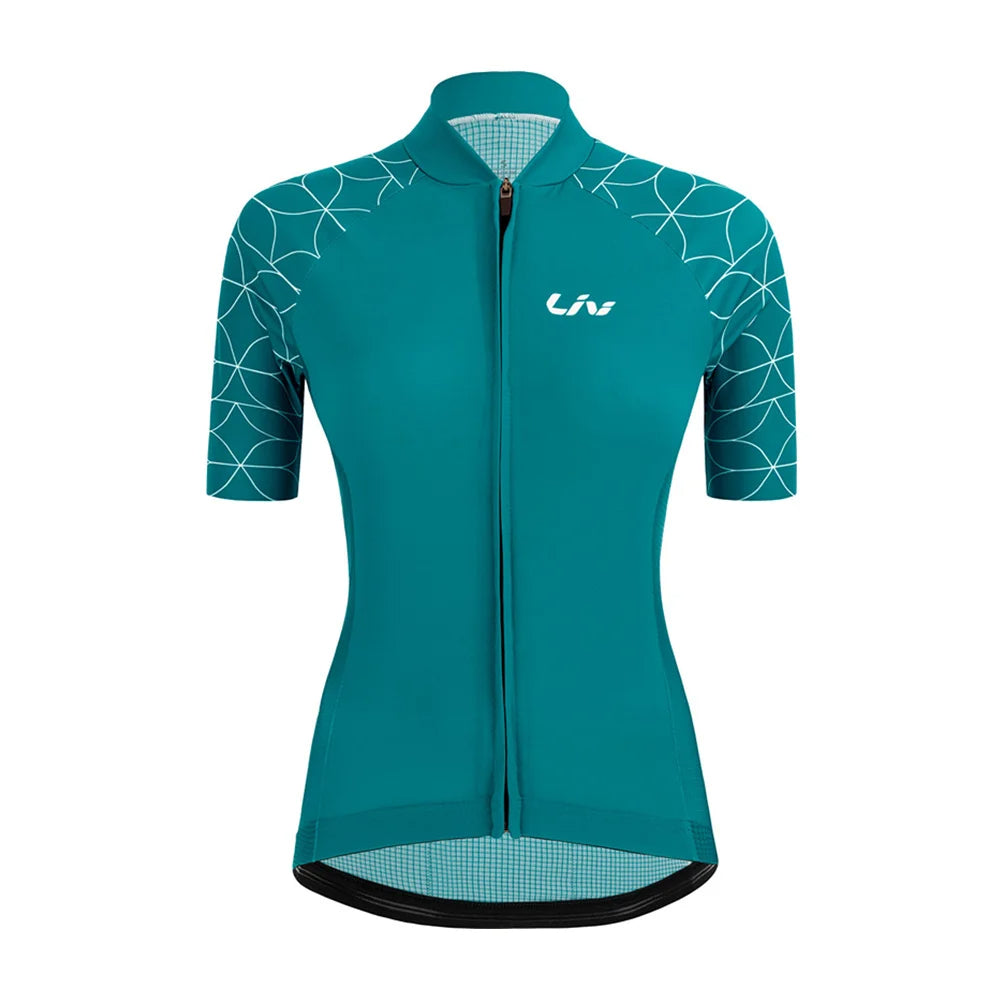 Camiseta De Ciclismo Feminina Liv One