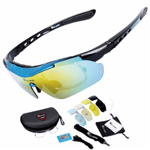 Óculos De Ciclismo com 5 Modelos de Lentes