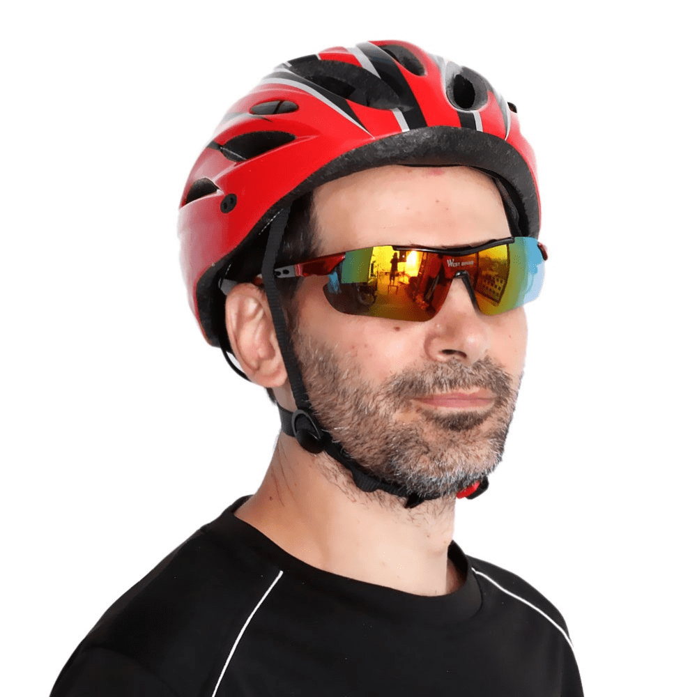 Óculos De Ciclismo com 5 Modelos de Lentes