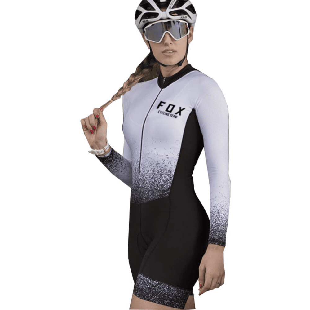 Macaquinho De Ciclismo Feminino Curta Fox
