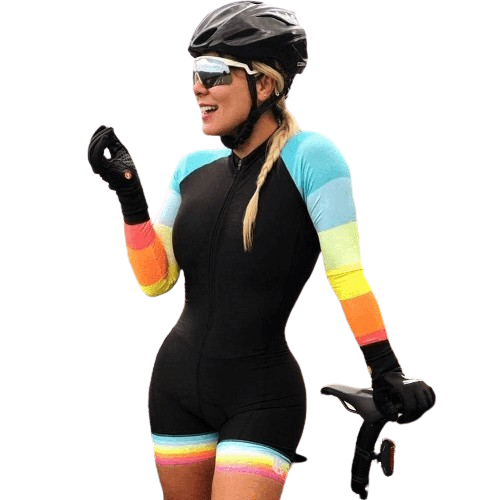 Macaquinho De Ciclismo Feminino Colors