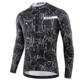 Camisa De Ciclismo Feminina Térmica Cat Minimal