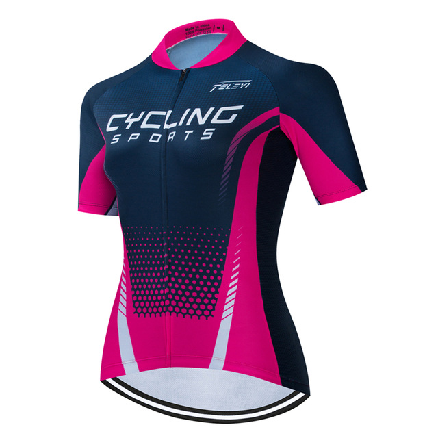 Camisa De Ciclismo Feminina Pro Cycling Sports Summer