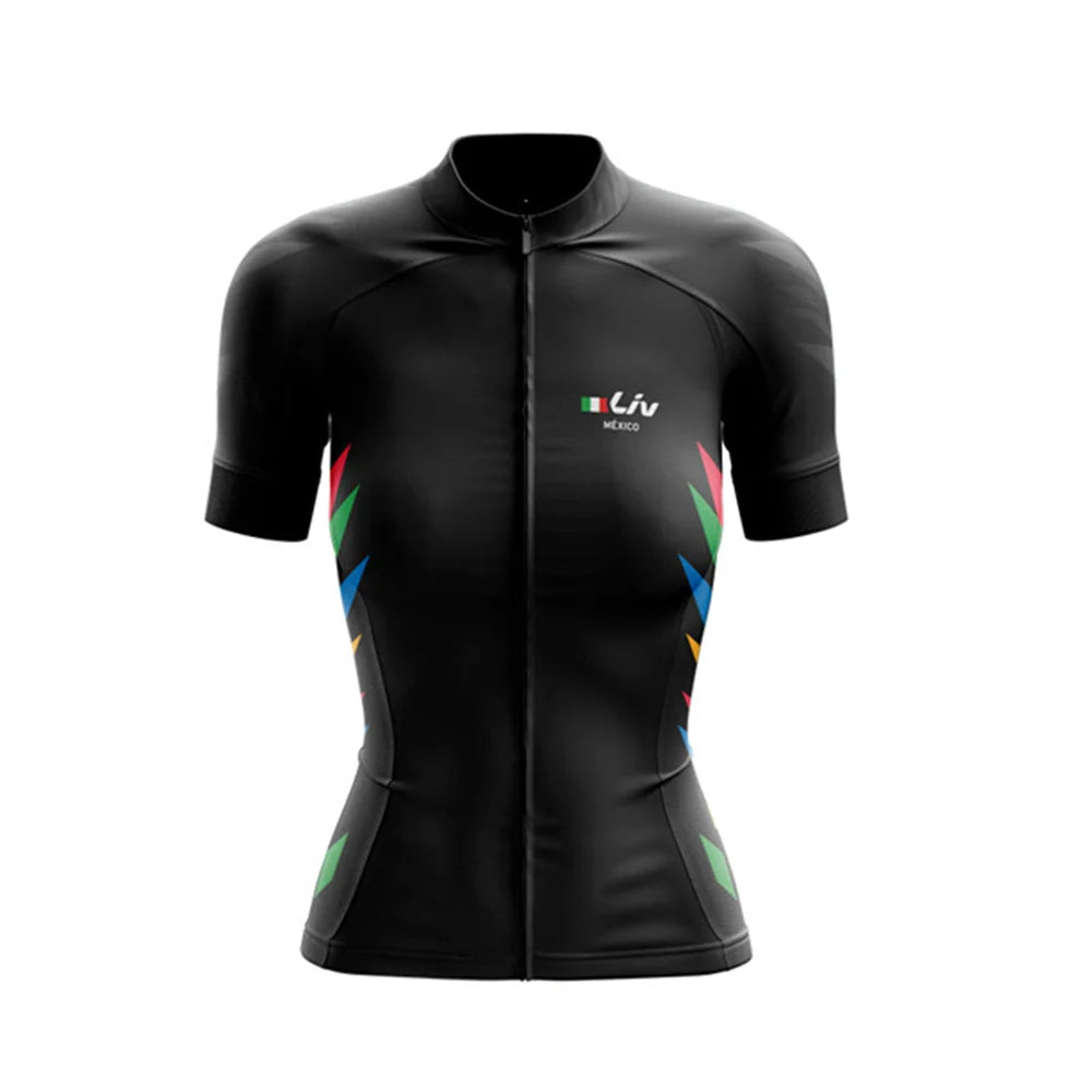 Camiseta De Ciclismo Feminina Liv One