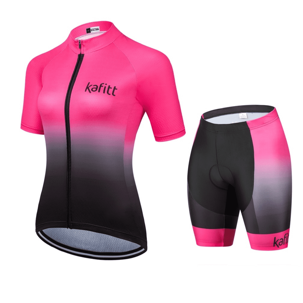 Conjunto De Ciclismo Feminino Pink