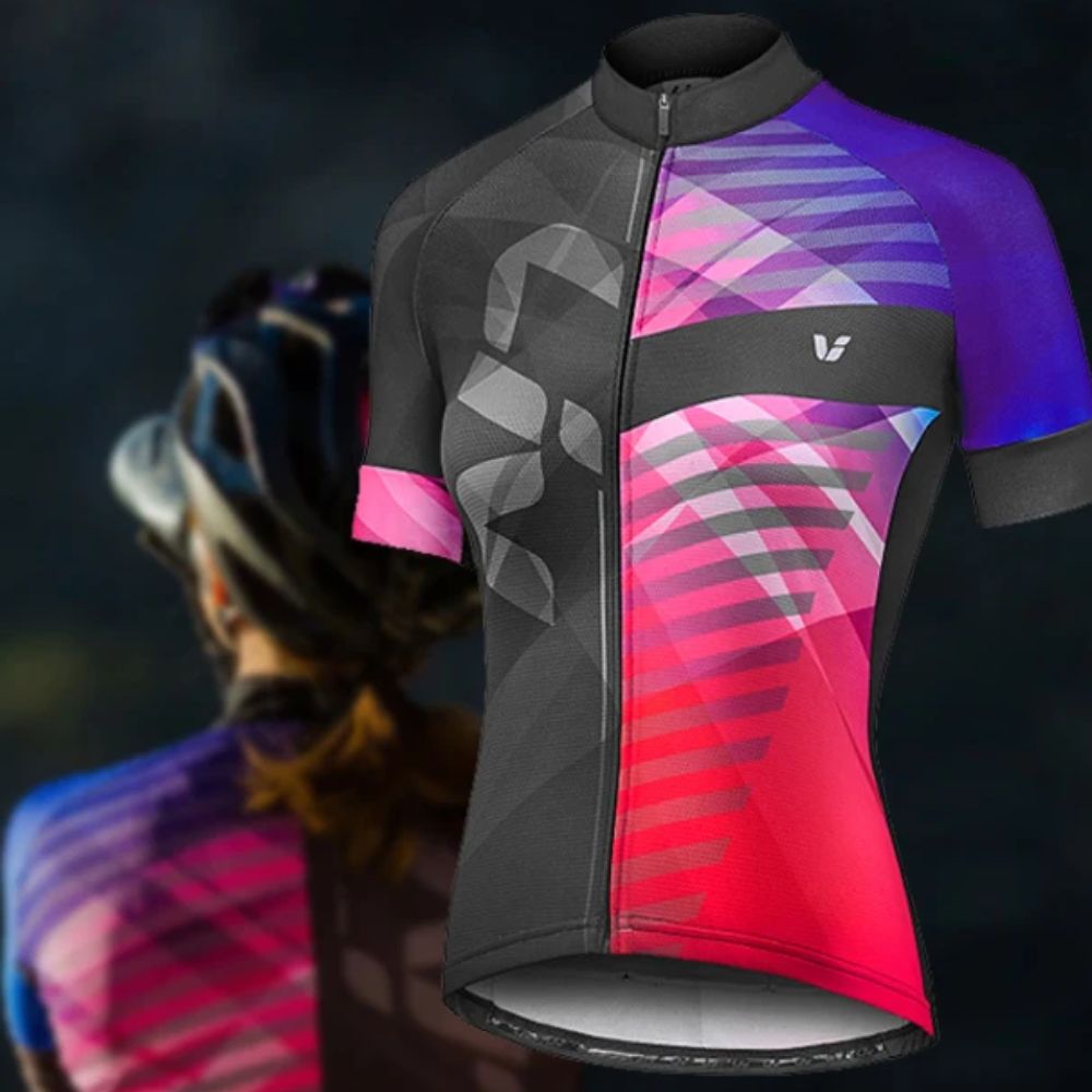 Conjunto De Ciclismo Feminino Liv Respirável com Proteção