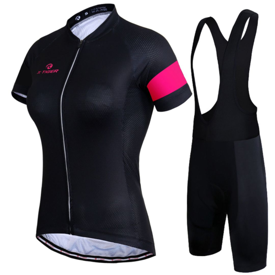 Conjunto De Ciclismo Feminino X-Tiger