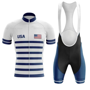 Conjunto De Ciclismo Masculino Estados Unidos