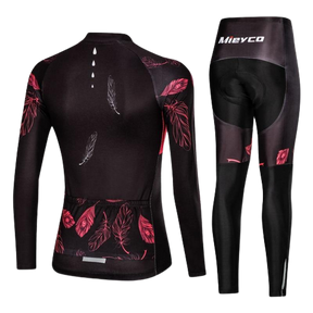 Conjunto De Ciclismo Feminino Manga Longa