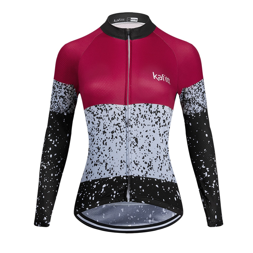 Camisa De Ciclismo Feminina Térmica Kafitt