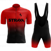 Conjunto De Ciclismo Masculino Strava Gradient