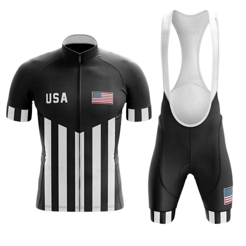 Conjunto De Ciclismo Masculino Estados Unidos