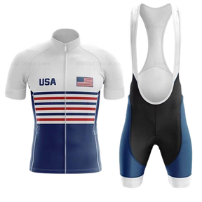 Conjunto De Ciclismo Masculino Estados Unidos