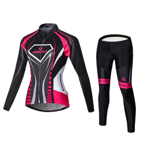 Conjunto De Ciclismo Feminino Manga Longa