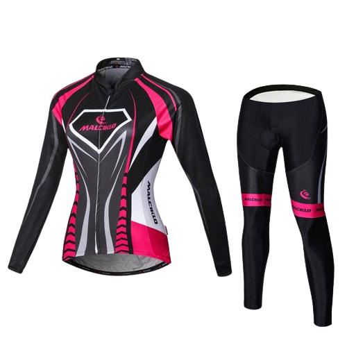 Conjunto De Ciclismo Feminino Manga Longa