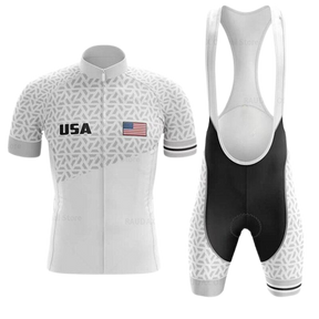 Conjunto De Ciclismo Masculino Estados Unidos