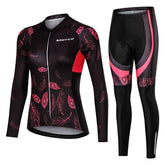 Conjunto De Ciclismo Feminino Manga Longa