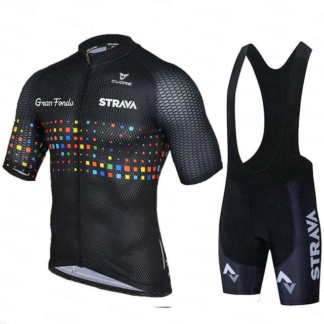 Roupa De Ciclismo Masculina Strava Club