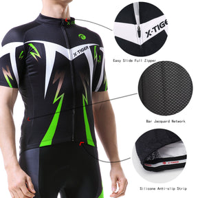 Conjunto De Ciclismo Masculino X-Tiger