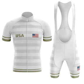 Conjunto De Ciclismo Masculino Estados Unidos