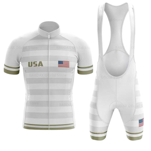 Conjunto De Ciclismo Masculino Estados Unidos