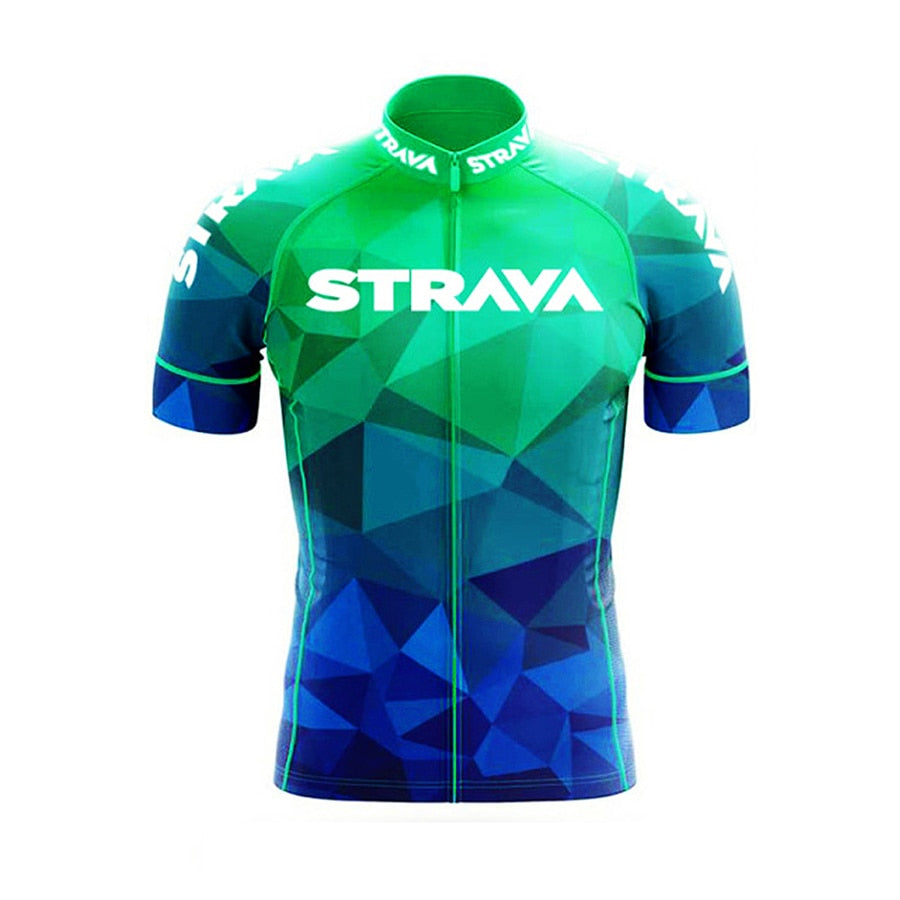 Camisa De Ciclismo Masculina Strava Elite