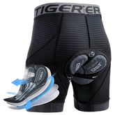 Short De Ciclismo Masculino Acolchoamento em Gel 3D X-Tiger