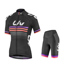 Conjunto De Ciclismo Feminino Liv Respirável com Proteção