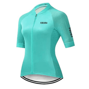 Camisa De Ciclismo Feminina Kbora