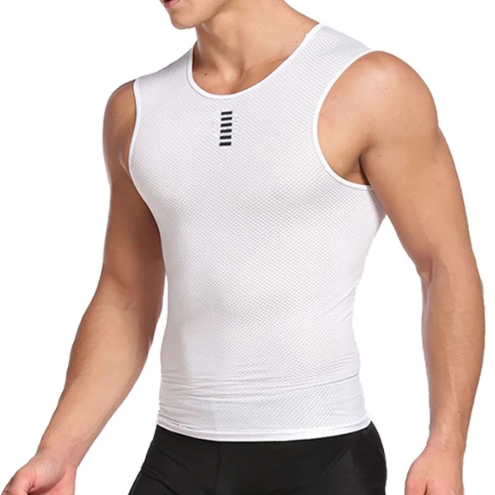 Camisa Regata De Ciclismo Base Layers Secagem Rápida Unissex